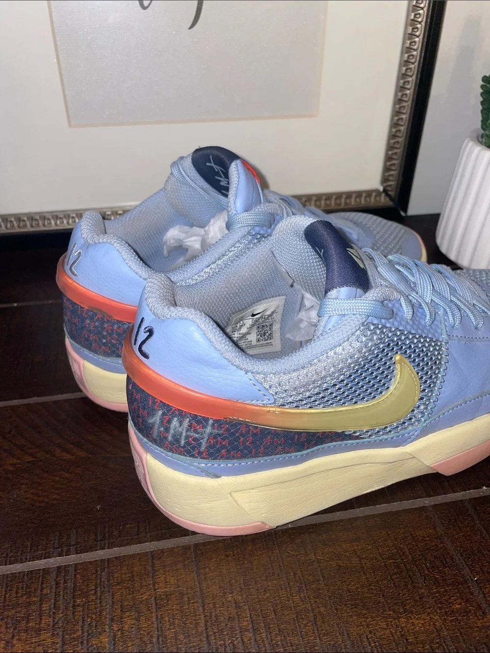 Nike Ja 1 Day 1 Ja Morant Low-Top Basketball Sneakers Size 6Y Unisex Women’s 7.5